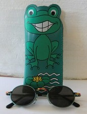 * NEU * Kinder Sonnenbrille Nickelbrille Eschenbach 4085-471 türkisgrün mit Etui