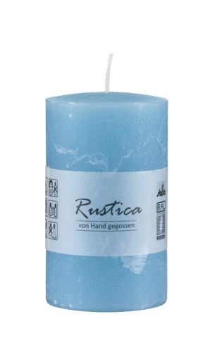 Rustic kerzen ocean blau - rustic,