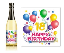 Flaschenetikett 18 Jahre –