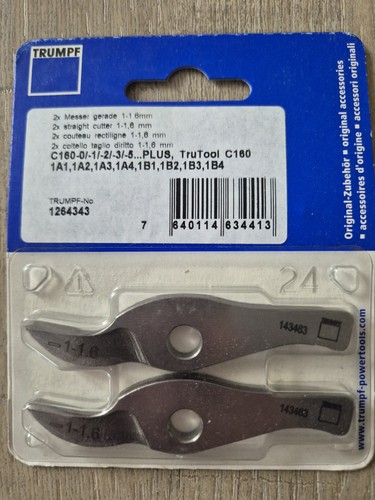Stück messer gerade - 2, 1-1,6