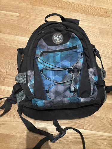 Chiemsee rucksack schwarz - schwarz, blau