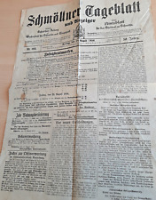 Schmöllner Tageblatt  Zeitung
