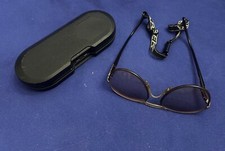alte edle Cult Sonnenbrille Carrera Sport Pilotenbrille m. band und Etui 1970er?