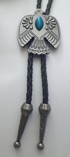Bolotie Concho Thunderbird türkis Indianer Western  Westernkrawatte Necklace