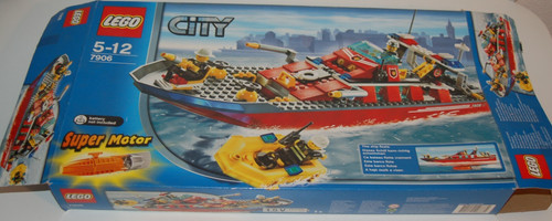 Lego city 7906 feuerwehrboot - city,