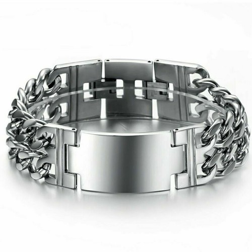 Edelstahl herren armband - edelstahl,