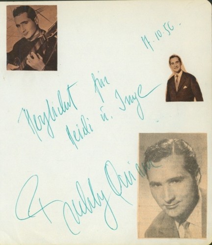 Autogrammkarte schauspieler - autogrammkarte,