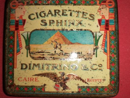 Antike blechdose dimitrino - antike,
