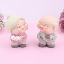 Opa oma puppe - puppe, backdekoration