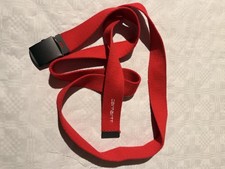 Carhartt stoff gürtel rot - stoff,