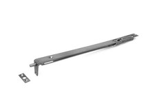 Türkantriegel Kantriegel Kantenriegel 400 mm lang mit Kipphebel silber verzinkt