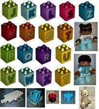 Lego Duplo Buchstaben 2x2 4er aus 10915 Alphabet Truck LKW NEU Mädchen Figuren 