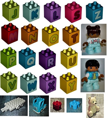 Lego duplo buchstaben 2x2 - lego,