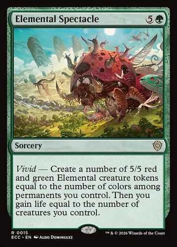 Mtg elemental spectacle - elemental,