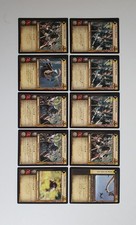 10x herr der ringe - ringe, tcg