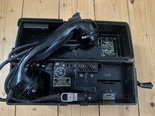 Original NVA Feldfernsprecher Feldtelefon FF 53 a DDR Armee Bakelit