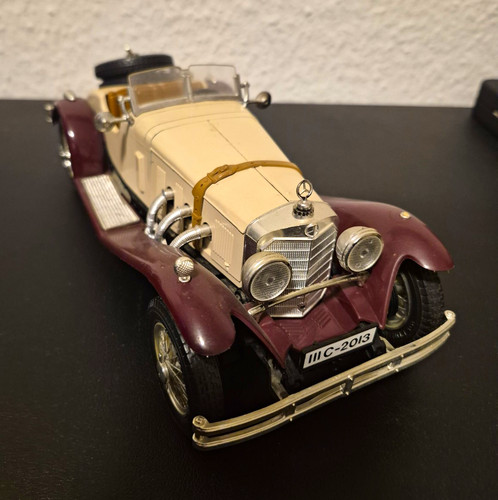 Bburago mercedes benz ssk - mercedes-benz,