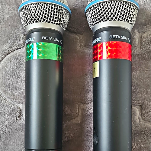Shure beta 58a kabellose - 2x,