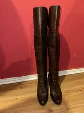 ?Damen 5TH Avenue Overknee 64 cm Stiefel  Reißverschluss Absatz Größe 40 ?