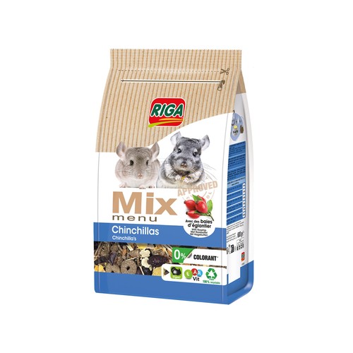 Chinchilla futter 600g mix - chinchilla,
