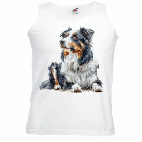 Tank top border - border, collie