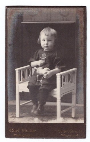 Cdv foto 1900 kleines - foto, um