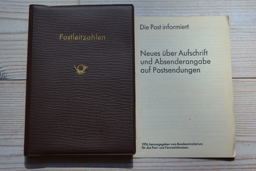 Postleitzahlen buch 1961 - postleitzahlen,