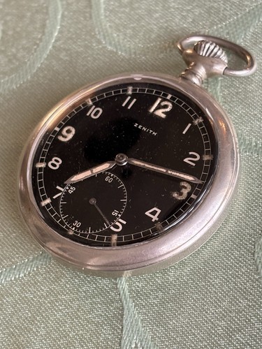 Zenith militär taschenuhr - militär,