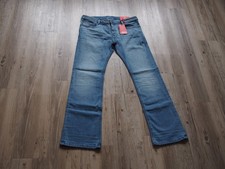 DIESEL 2007 ZATINY (0GRDI) SLIM STRETCH BOOTCUT JEANS W34 L32 NEUWARE NO2