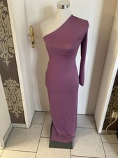 Bodycon Kleid Lila Lang Mit