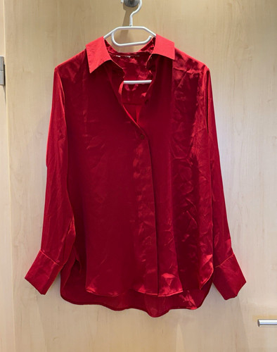 Damen bluse rot - damen,