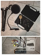 Recording-Set: Steinberg UR22 mkII + BM-700 Mic + Arm + Zubehör