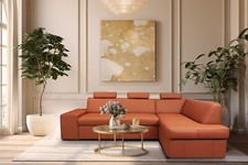 Ecksofa aus dickem und