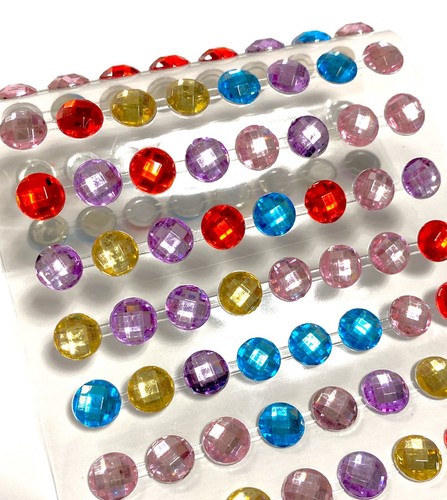 Glitzersteine selbstklebend - 72,
