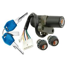 Schloßsatz Schließanlage Zündschloß Schlosssatz für Derbi Senda Moped