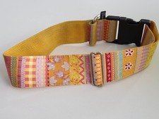 Designer Hundehalsband Halsband XL 45 - 75 cm Motiv :   Muster - Mix