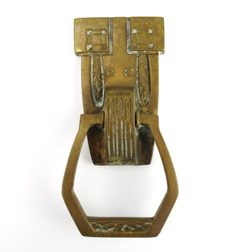 Jugendstil metall türklopfer - metall,