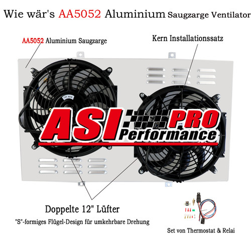 Cu369 aluminium lüfterrelais - aluminium,