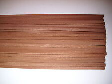 30 Holzleisten Mahagoni  1000 x 10 x 0,6 mm