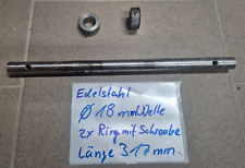 RESTSTÜCKE V2A Edelstahl Rundstahl A2 Rundstab Rundmaterial  Ø 18 mm Länge 317mm