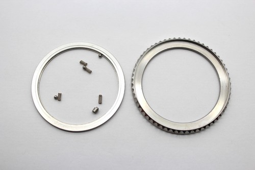 Edelstahl lünetten rahmen set - edelstahl,