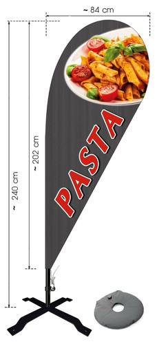 Beachflag pasta 240 - beachflag,