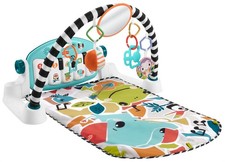 Fisher-Price Glow and Grow Kick & Play Klavier Fitnessstudio tragbares Musikspielzeug