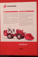 WEIDEMANN Hoftrac 1490   Prospekt
