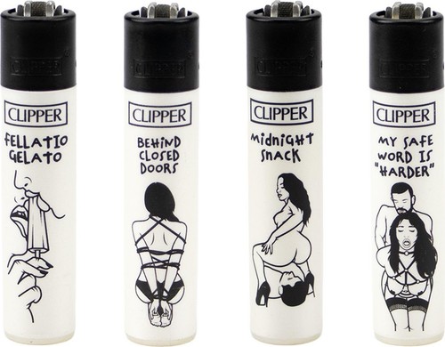 Clipper feuerzeug 4er - feuerzeug,