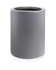 Blumenkübel Fiberglas Grau