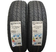 2 x DAYTON 165/70 R14C 89/87R VAN Sommerreifen 2018 VOLL