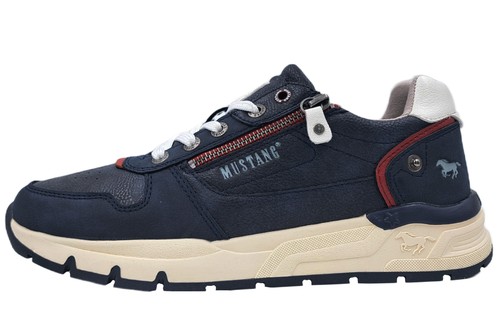 Mustang sneaker blau kombi - mustang, blau-kombi