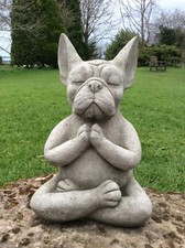 Steinfigur Frenchie