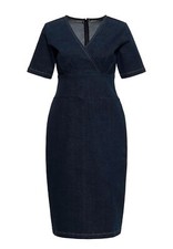 QUEEN KEROSIN Damen Etuikleid